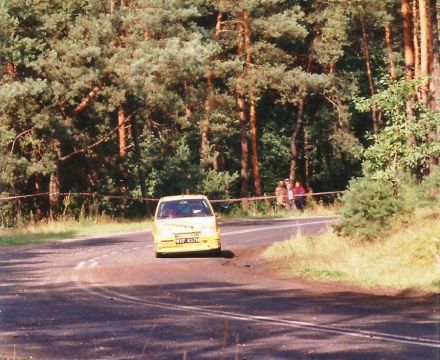 Jacek Sikora i Marek Kaczmarek - Fiat Cinquecento Sporting.