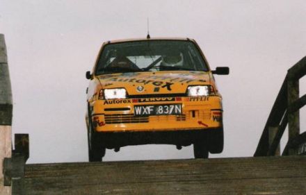 Jacek Sikora i Marek Kaczmarek - Fiat Cinquecento Sporting.