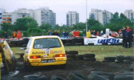 Jacek Sikora i Marek Kaczmarek - Fiat Cinquecento Sporting.