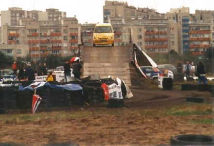 Jacek Sikora i Marek Kaczmarek - Fiat Cinquecento Sporting.