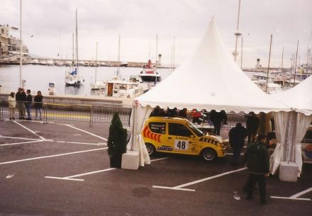 Jacek Sikora i Marek Kaczmarek - Fiat Seicento Sporting Abarth Kit Car.