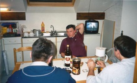 Rajd Monte Carlo 1999. Sebastian Chomicz, Jacek Sikora i Paweł Górczyński.
