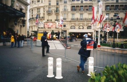 Rampa startowa rajdu Monte Carlo w Monaco-1999r.
