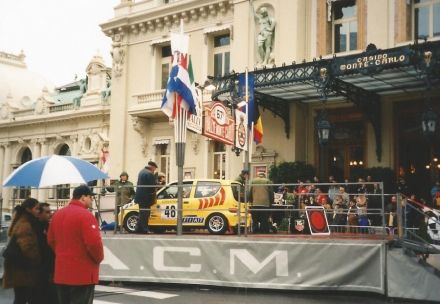 Jacek Sikora i Marek Kaczmarek - Fiat Seicento Sporting Abarth Kit Car.