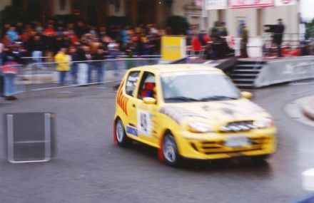 Jacek Sikora i Marek Kaczmarek - Fiat Seicento Sporting Abarth Kit Car.