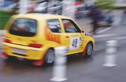 Jacek Sikora i Marek Kaczmarek - Fiat Seicento Sporting Abarth Kit Car.