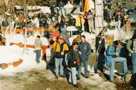 Monte Carlo-1999r. Oglądara na Col de Turini.