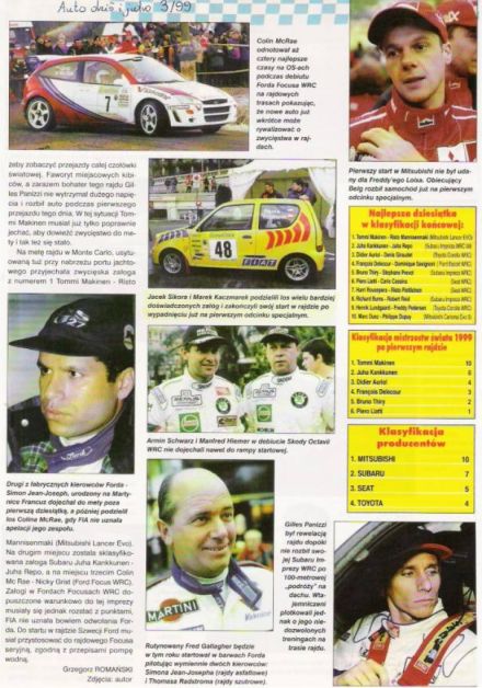 Rajd Monte Carlo-1999