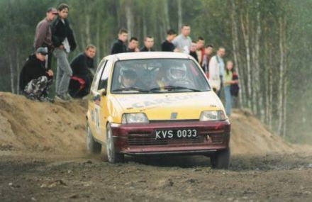 Jan Chudzikiewicz i Marek Kaczmarek - Fiat Cinquecento Sporting.