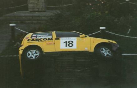 Jan Chudzikiewicz i Marek Kaczmarek - Fiat Cinquecento Sporting.