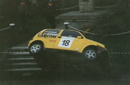 Jan Chudzikiewicz i Marek Kaczmarek - Fiat Cinquecento Sporting.