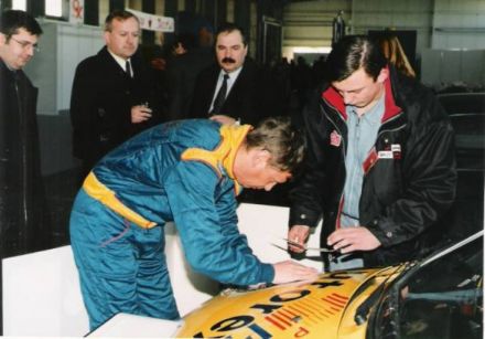 Sławomir Saniewski, Marek Barański, Marek Kaczmarek i Sebastian Chomicz.
