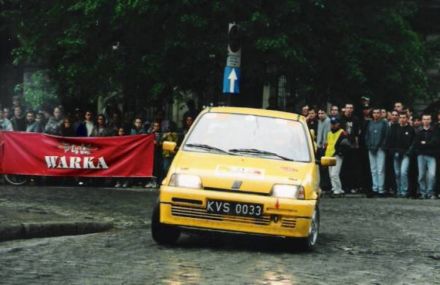 Jan Chudzikiewicz i Marek Kaczmarek - Fiat Cinquecento Sporting.