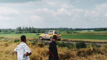 Jan Chudzikiewicz i Marek Kaczmarek - Fiat Cinquecento Sporting.