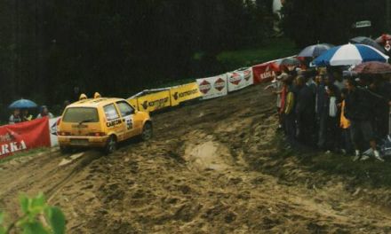 Jan Chudzikiewicz i Marek Kaczmarek - Fiat Cinquecento Sporting.