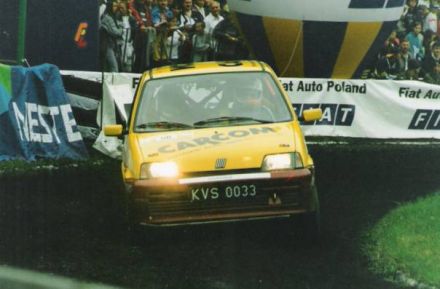 Jan Chudzikiewicz / Marek Kaczmarek - Fiat Cinquecento Sporting.