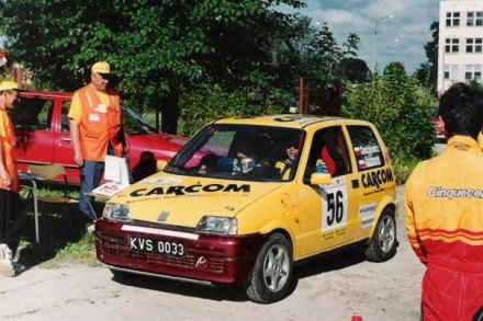 Jan Chudzikiewicz / Marek Kaczmarek - Fiat Cinquecento Sporting.