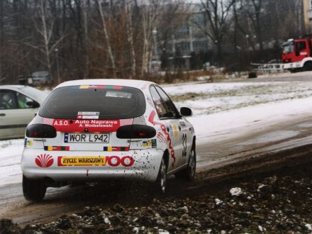 Jacek Sikora i Marek Kaczmarek - Daewoo Lanos.