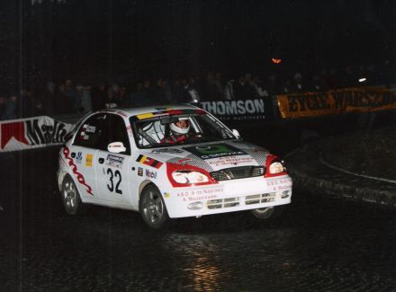 Jacek Sikora i Marek Kaczmarek - Daewoo Lanos.