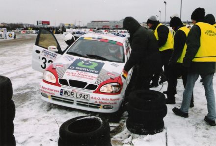Jacek Sikora i Marek Kaczmarek - Daewoo Lanos.