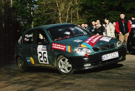 Jacek Sikora i Marek Kaczmarek - Daewoo Lanos.