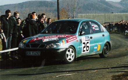 Jacek Sikora i Marek Kaczmarek - Daewoo Lanos.