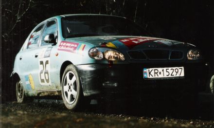 Jacek Sikora i Marek Kaczmarek - Daewoo Lanos.