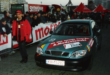 Jacek Sikora i Marek Kaczmarek - Daewoo Lanos.