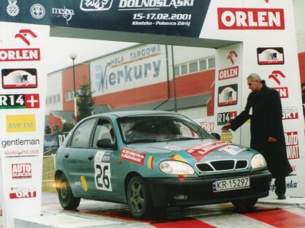 Jacek Sikora i Marek Kaczmarek - Daewoo Lanos.
