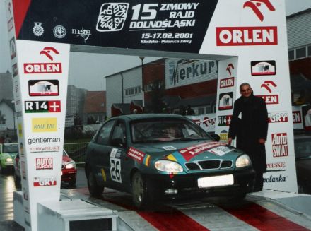 Jacek Sikora i Marek Kaczmarek - Daewoo Lanos.