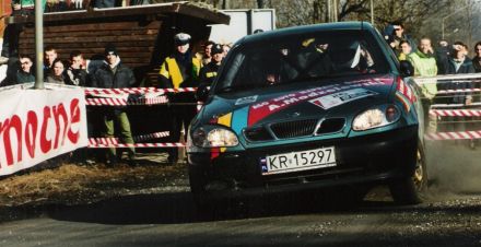 Jacek Sikora i Marek Kaczmarek - Daewoo Lanos.