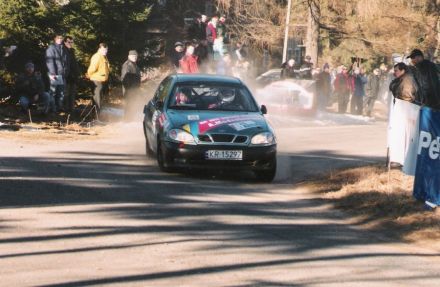 Jacek Sikora i Marek Kaczmarek - Daewoo Lanos.