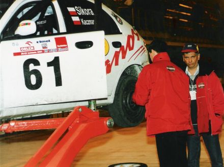 Jacek Sikora i Marek Kaczmarek - Daewoo Lanos.