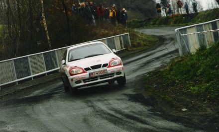 Jacek Sikora i Marek Kaczmarek - Daewoo Lanos.