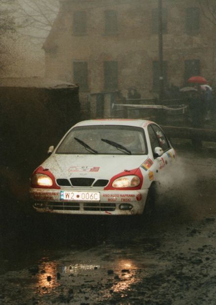 Jacek Sikora i Marek Kaczmarek - Daewoo Lanos.