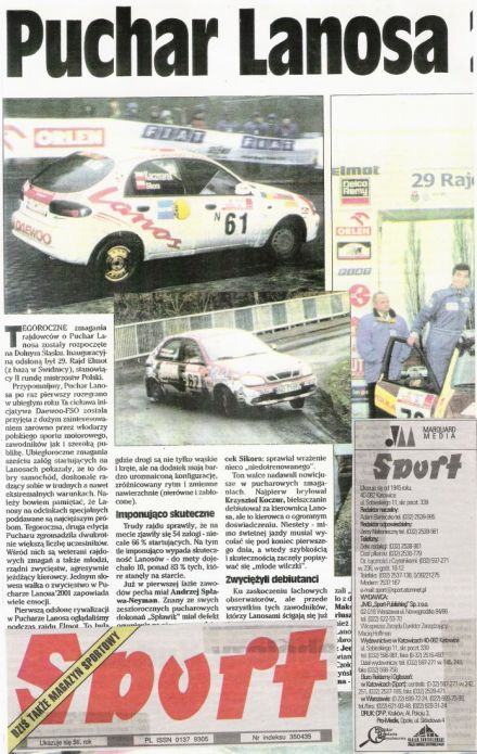 Rajd Elmot - 2001r.