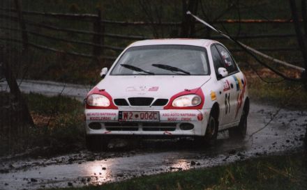 Jacek Sikora i Marek Kaczmarek - Daewoo Lanos.