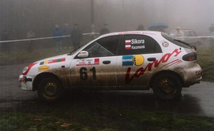 Jacek Sikora i Marek Kaczmarek - Daewoo Lanos.