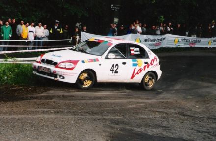 Jacek Sikora i Marek Kaczmarek - Daewoo Lanos.