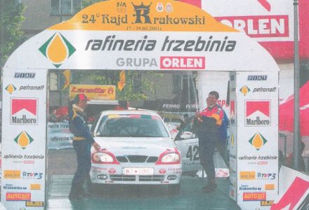 Jacek Sikora i Marek Kaczmarek - Daewoo Lanos.