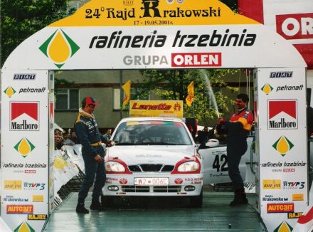 Jacek Sikora i Marek Kaczmarek - Daewoo Lanos.