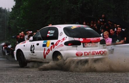 Jacek Sikora i Marek Kaczmarek - Daewoo Lanos.