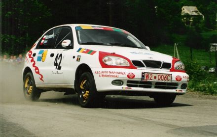 Jacek Sikora i Marek Kaczmarek - Daewoo Lanos.