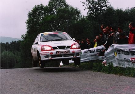 Jacek Sikora i Marek Kaczmarek - Daewoo Lanos.