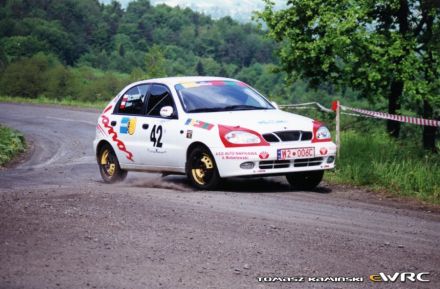 Jacek Sikora i Marek Kaczmarek - Daewoo Lanos.