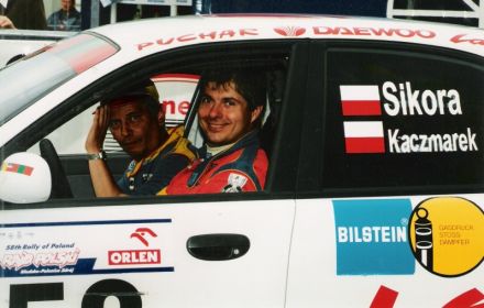Jacek Sikora i Marek Kaczmarek - Daewoo Lanos.