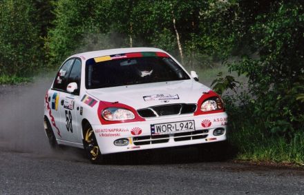 Jacek Sikora i Marek Kaczmarek - Daewoo Lanos.