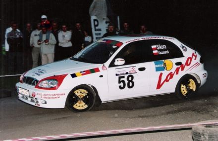 Jacek Sikora i Marek Kaczmarek - Daewoo Lanos.