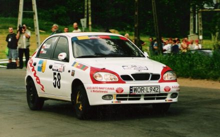 Jacek Sikora i Marek Kaczmarek - Daewoo Lanos.