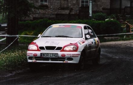 Jacek Sikora i Marek Kaczmarek - Daewoo Lanos.